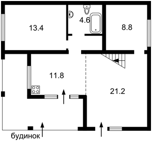 Дом Врачебная, Шевченково (Киево-Святошинский), F-47505 - Фото2
