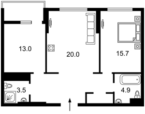 Apartment P-32285, Bulvarno-Kudriavska (Vorovskoho), 17б, Kyiv - Photo 8