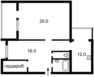 Apartment Antonovycha Volodymyra (Horkoho), 164, Kyiv, F-47590 - Photo2