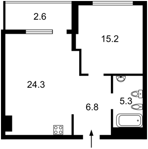 Квартира R-62467, Набережно-Рыбальская, 11, Киев - Фото 2