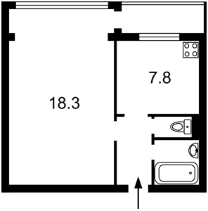 Apartment A-114943, Entuziastiv, 7/3, Kyiv - Photo 3