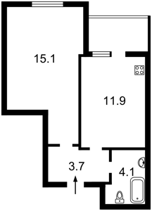 Квартира P-32370, Каховская (Никольская Слободка), 56, Киев - Фото 5