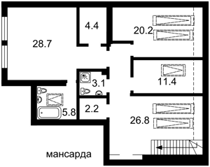 Квартира D-39615, Владимирская, 48а, Киев - Фото 3