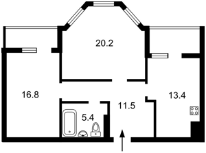 Квартира Q-3679, Микільсько-Слобідська, 2в, Київ - Фото 6