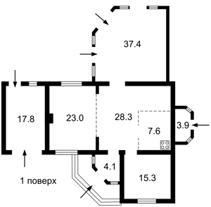 Будинок C-112826, Озерна, Богданівка (Броварський) - Фото 3