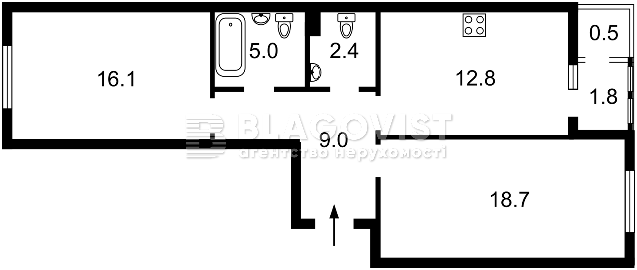 Apartment Q-3726, Vyhovskoho Ivana (Hrechka Marshala), 10д, Kyiv - Photo 4