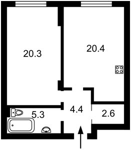 Квартира R-64917, Фортечный тупик (Тверской тупик), 7б, Киев - Фото 7