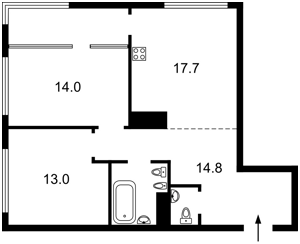 Квартира R-65400, Некрасова Виктора (Северо-Сырецкая), 12а, Киев - Фото 7