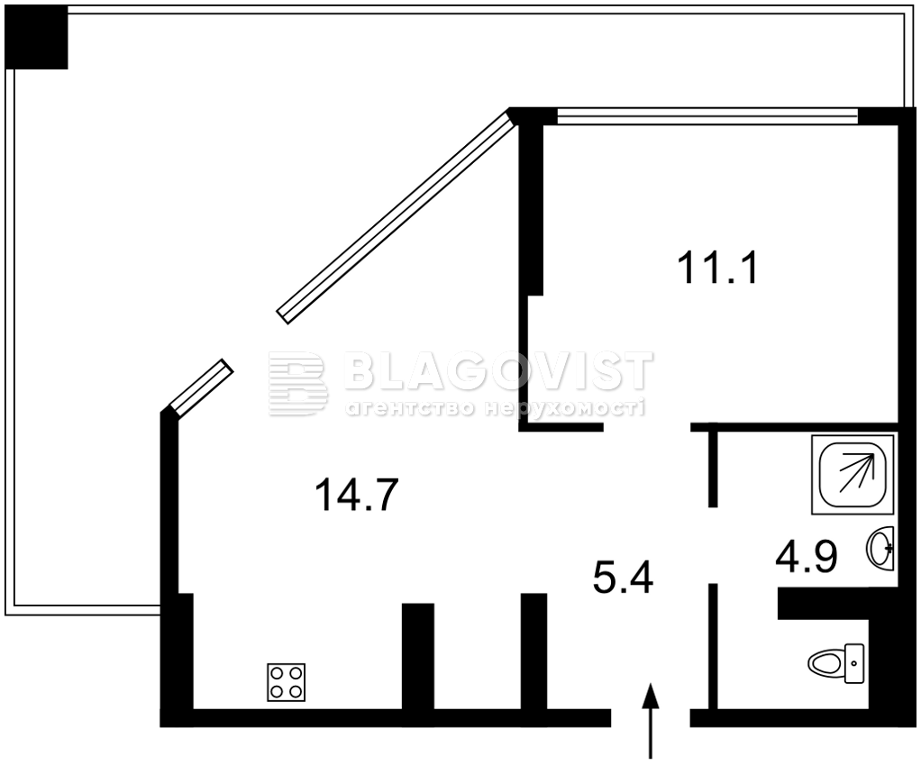 Apartment R-66195, Radhospna (Stusa Vasylia), 35б, Kyiv - Photo 4