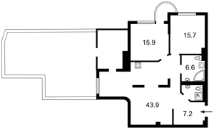 Квартира F-47719, Кудрявский спуск, 3б, Киев - Фото 4