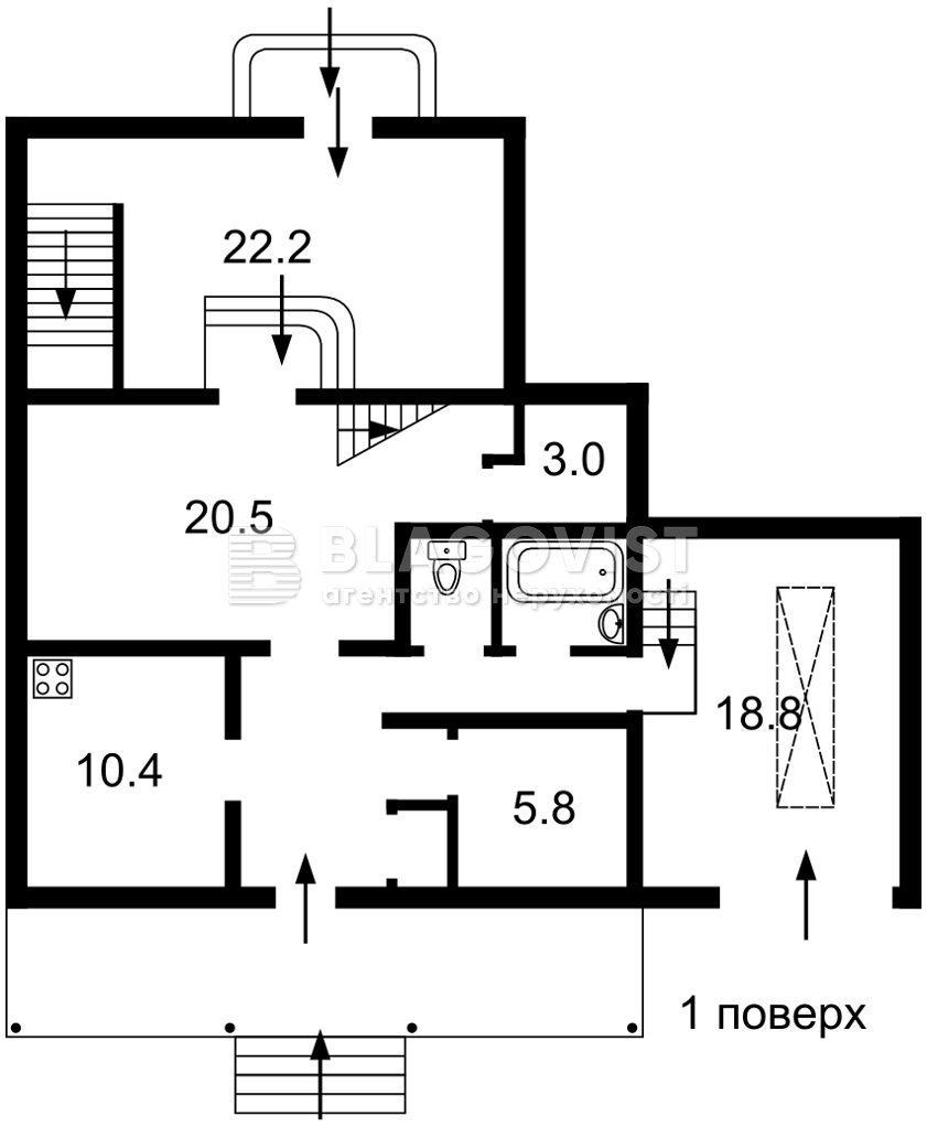 Продажа дома ул. Мира Новые Петровцы A-115109 | 100realty.ua