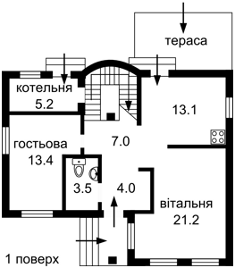 Дом R-43416, 1 Мая, Мархалевка - Фото 6