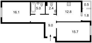 Квартира R-67133, Виговського Івана (Гречка Маршала), 10б корпус 6, Київ - Фото 5