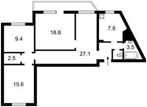 Квартира R-67163, Бальзака Оноре де, 4, Київ - Фото 6