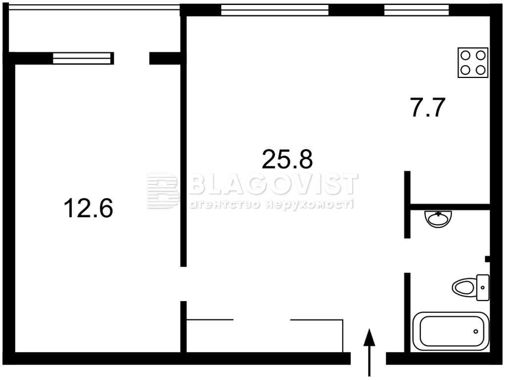 Apartment D-39780, Golosiivskyi avenue (40-richchia Zhovtnia avenue), 25, Kyiv - Photo 3