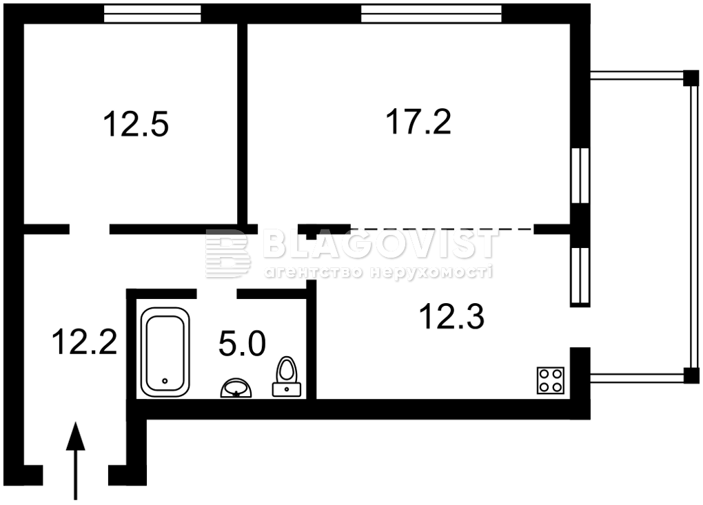 Квартира R-67492, Данченко Сергея, 8, Киев - Фото 3