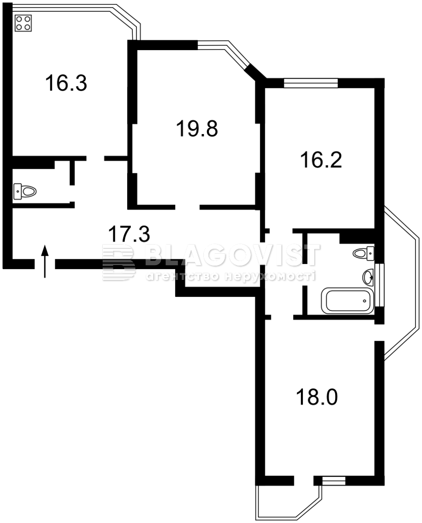 Квартира D-39789, Мейтуса Композитора, 4а, Київ - Фото 5