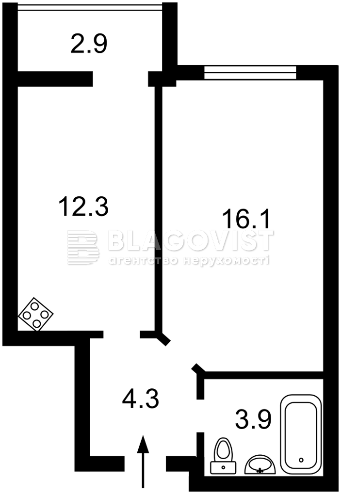 Apartment P-32566, Radchenka Petra, 27 корпус 1, Kyiv - Photo 2