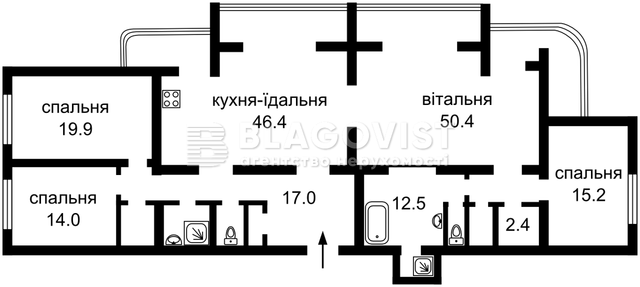 Квартира C-113219, Панаса Мирного, 12, Киев - Фото 9