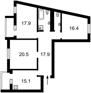 Квартира F-47784, Автозаводская, 99/4, Киев - Фото 4