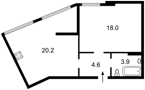 Квартира R-69165, Максимовича Михаила (Трутенко Онуфрия), 32б, Киев - Фото 6