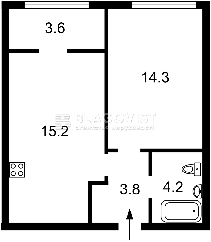 Квартира R-70599, Максимовича Михайла (Трутенка Онуфрія), 24в, Київ - Фото 4