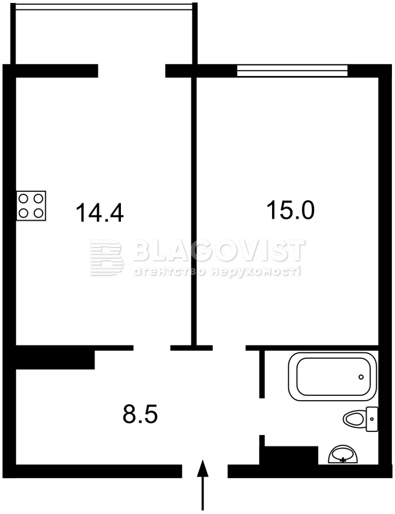 Квартира C-112901, Филатова Академика, 2/1, Киев - Фото 7