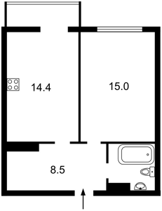 Квартира C-112901, Филатова Академика, 2/1, Киев - Фото 7