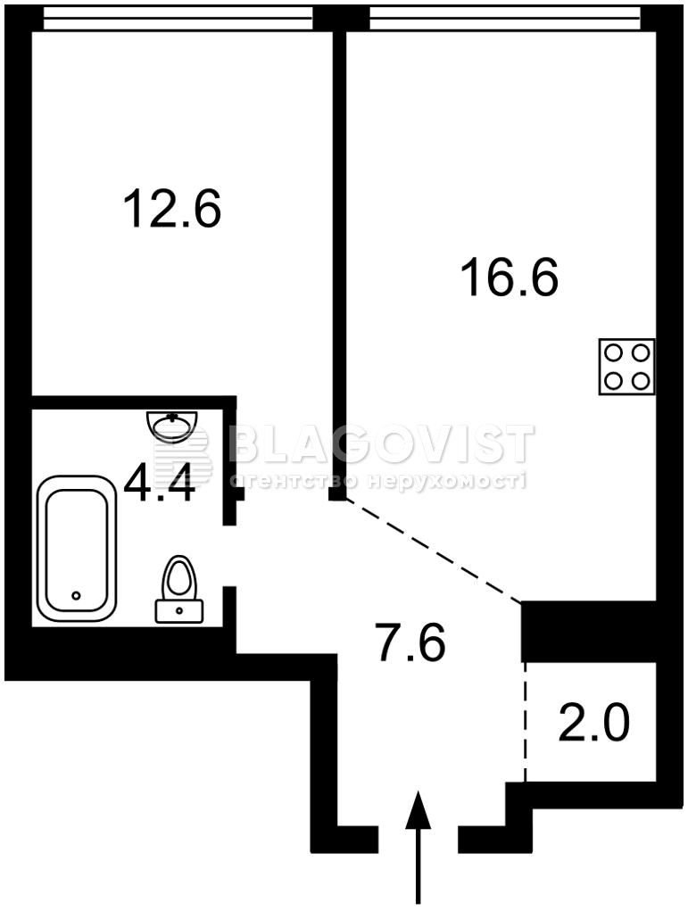 Apartment F-47871, Nekrasova Viktora (Pivnichno-Syretska), 8, Kyiv - Photo 4