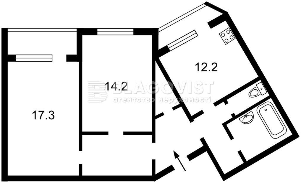 Квартира R-70393, Яблонської Тетяни, 6, Київ - Фото 4