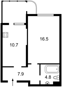 Квартира F-47874, Кондратюка Ю., 1, Київ - Фото 6