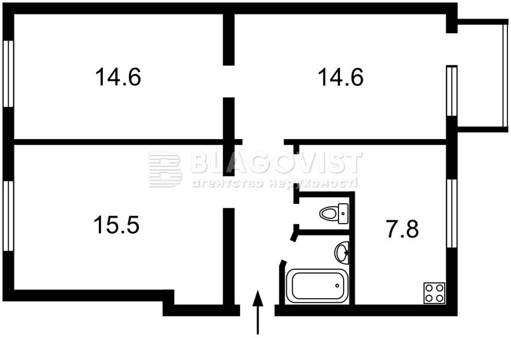 Квартира R-70623, Космическая, 12, Киев - Фото 2