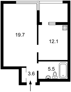 Квартира C-113329, Ґарета Джонса (Хохлових Сім'ї), 12, Київ - Фото 6