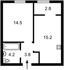 Квартира A-115093, Максимовича Михаила (Трутенко Онуфрия), 28е, Киев - Фото 7