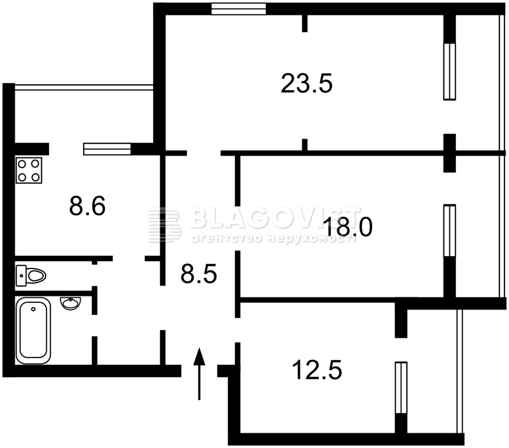 Квартира R-64988, Лісківська, 4, Київ - Фото 4