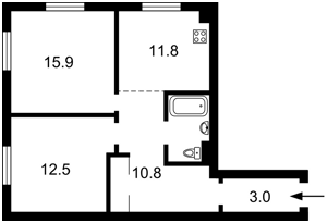 Квартира R-71424, Луценка Дмитра, 8, Київ - Фото 7