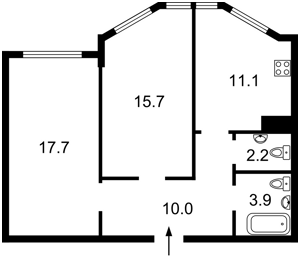 Квартира D-39945, Бойчука Михаила (Киквидзе), 19а, Киев - Фото 8