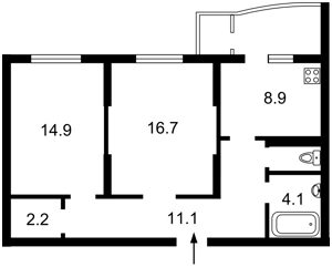 Квартира P-32685, Кирилло-Мефодиевская, 2, Киев - Фото 4