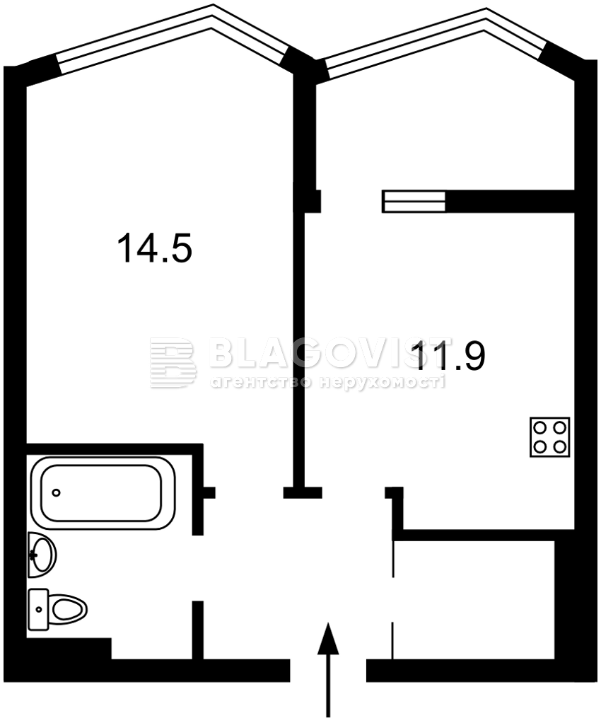 Apartment R-71856, Dehtiarivska, 25 корпус 1-2, Kyiv - Photo 2