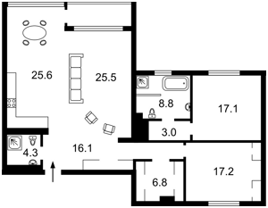 Квартира A-115286, Деловая (Димитрова), 4, Киев - Фото 5