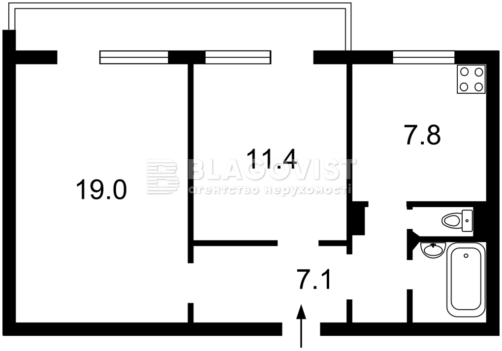 Квартира C-113448, Глушкова Академика просп., 16, Киев - Фото 3