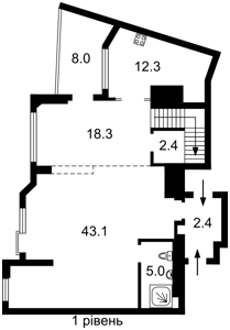 Квартира R-71939, Хмельницького Богдана, 58а, Київ - Фото 3