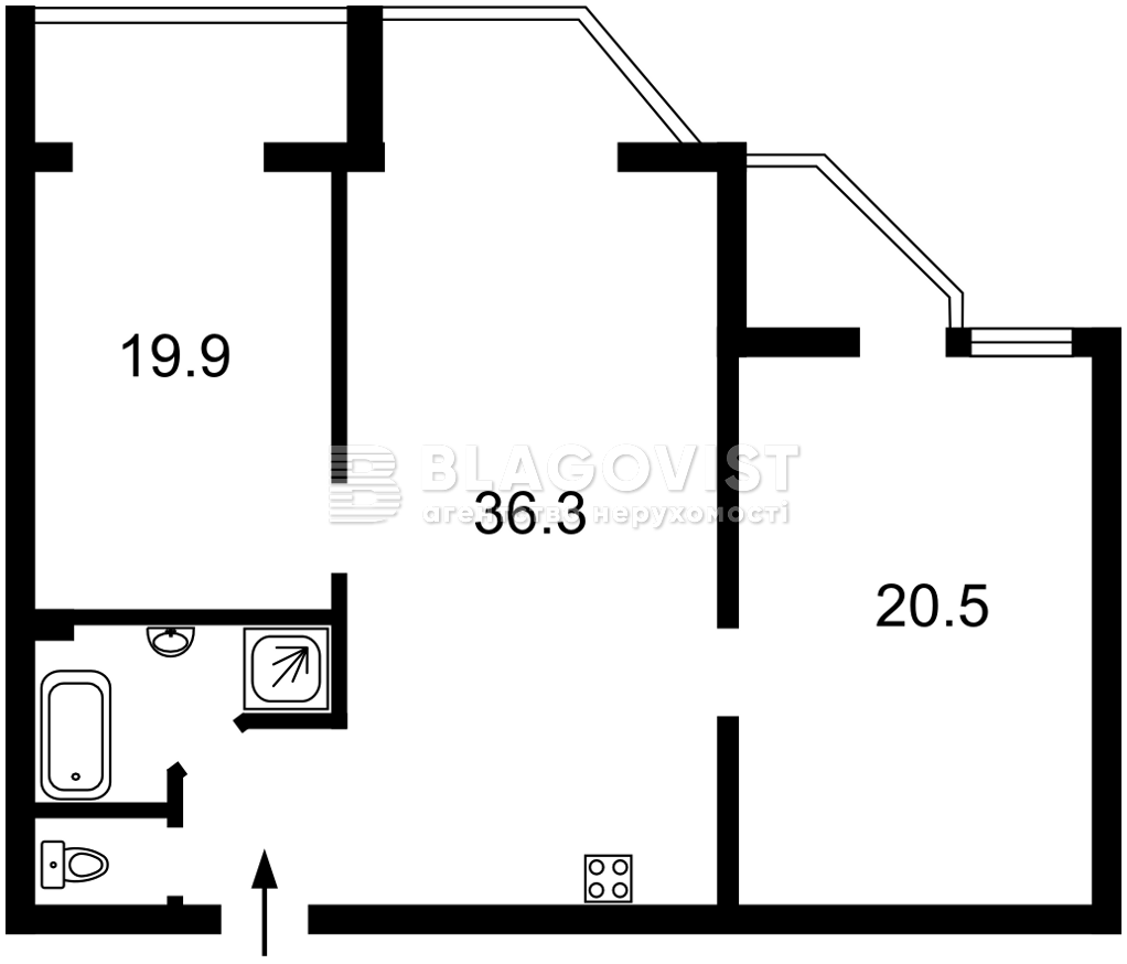 Квартира R-71170, Здановской Юлии (Ломоносова), 54, Киев - Фото 5