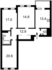 Квартира R-72697, Бердника Олеся, 1г, Київ - Фото 3