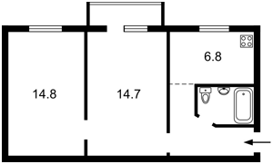 Квартира A-115306, Набережно-Корчеватская, 84, Киев - Фото 2