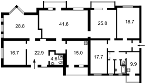 Квартира D-40009, Институтская, 16, Киев - Фото 6