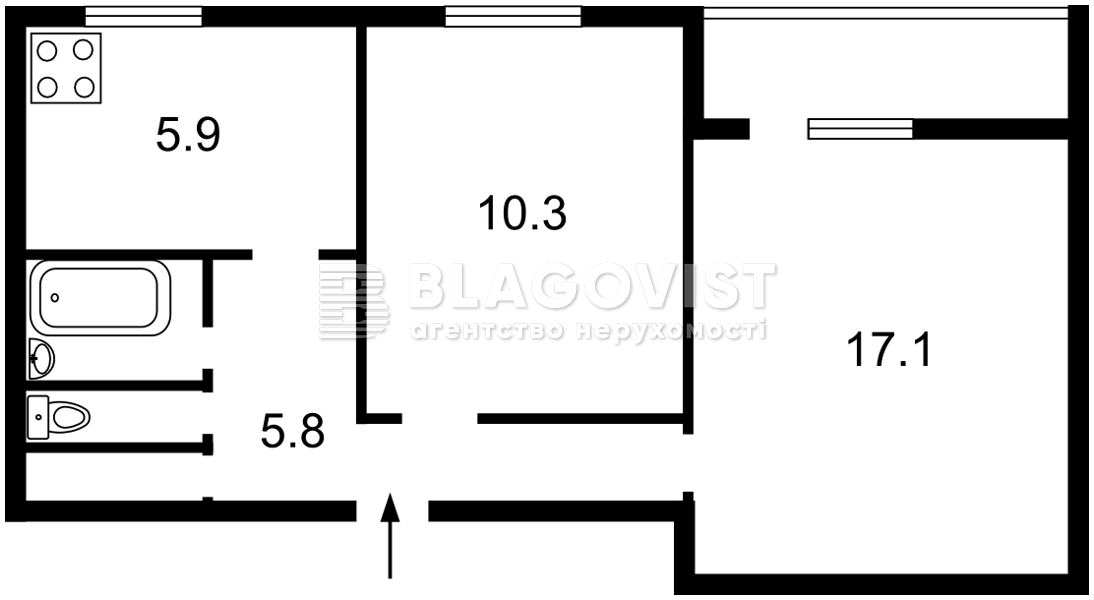 Квартира A-115304, Булаховського Академіка, 30б, Київ - Фото 3