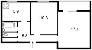 Квартира A-115304, Булаховського Академіка, 30б, Київ - Фото 3