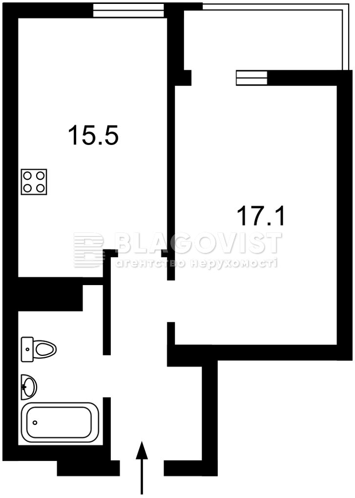 Квартира Q-3899, Мокра (Кудряшова), 8-10, Київ - Фото 3