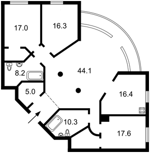 Квартира Q-3912, Жилянская, 59, Киев - Фото 6